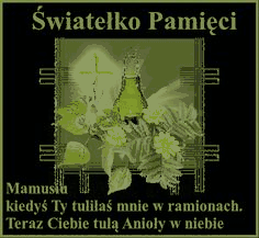 Światełko pamięci dla mamy